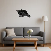 Doğal Deniz Kabukları MDF Dekorasyon Tablosu thumbnail 4