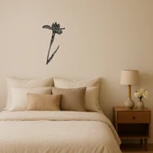 Abstrakt Çiçek Desenli Dekoratif Tablo thumbnail 1