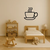 Çay veya Kahve Fincanı MDF Dekoratif Duvar Tablosu - 3