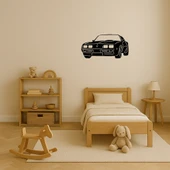 Muscle Car Temalı Dekoratif MDF Duvar Tablosu thumbnail 3