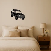 Klasik Jeep Desenli MDF Duvar Dekoru thumbnail 1