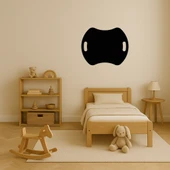 Geometrik Siyah MDF Dekoratif Tablo thumbnail 3