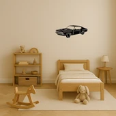 Modern Muscle Car MDF Dekoratif Duvar Tablosu thumbnail 3