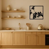 Zarif Çiçek Motifli Dekoratif Tablo thumbnail 2