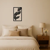 Dal ve Yaprak Desenli Dekoratif Tablo thumbnail 1