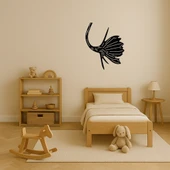 Vintage Çiçek Desenli Duvar Dekoru thumbnail 3