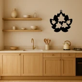 Çiçek Desenli MDF Dekoratif Tablo thumbnail 2