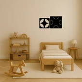 Sanatsal Portre MDF Dekorasyon thumbnail 3