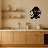 Fil Figürlü Dekoratif Duvar Tablosu thumbnail 2