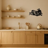 Tropikal Yaprak Desenli Dekoratif Tablo thumbnail 3