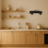 Rustik Kamyon Tasarımlı MDF Tablo thumbnail 2