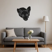 Köpek Yüzü Temalı Dekoratif Duvar Tablosu thumbnail 4