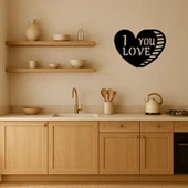 Aşk Dolu Kalp Tasarımlı MDF Dekoratif Tablo thumbnail 2