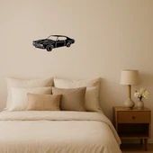 Modern Muscle Car MDF Dekoratif Duvar Tablosu thumbnail 1