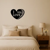 Aşk Dolu Kalp Tasarımlı MDF Dekoratif Tablo thumbnail 1