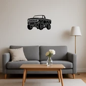 Nostaljik Kamyon MDF Dekoratif Tablo thumbnail 4