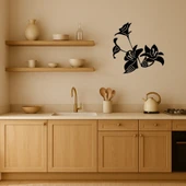 Renkli Çiçek Desenli Dekoratif Tablo thumbnail 2