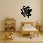 Zarif Çiçek Desenli Dekoratif Tablo thumbnail 3