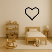 Kalp Desenli MDF Dekoratif Tablo thumbnail 3