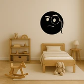 Monokl Takan Emoji Dekoratif Duvar Tablosu thumbnail 3