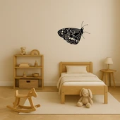 Renkli MDF Kelebek Duvar Dekorasyonu thumbnail 3