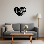 Aşk Dolu Kalp Tasarımlı MDF Dekoratif Tablo thumbnail 4