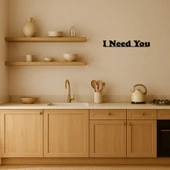 I Need You Sanatsal MDF Tablo thumbnail 2