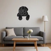 Köpek Yüzü Tasarımlı MDF Dekoratif Tablo thumbnail 4