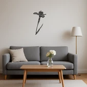 Abstrakt Çiçek Desenli Dekoratif Tablo thumbnail 4