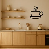 Çay veya Kahve Fincanı MDF Dekoratif Duvar Tablosu - 2