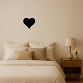 Kalp Şekilli MDF Dekoratif Duvar Tablosu thumbnail 1