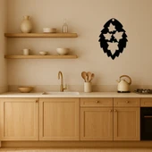 Ağaç Yaprakları Desenli MDF Duvar Tablosu thumbnail 2