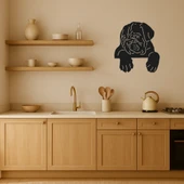 Köpek Yüzü Tasarımlı MDF Dekoratif Tablo thumbnail 2