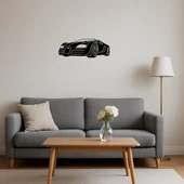 Minimalist Araba Çizimli MDF Dekoratif Tablo thumbnail 4