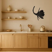 Vintage Çiçek Desenli Duvar Dekoru thumbnail 2