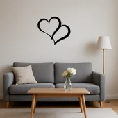 Şık Kalpler İç Mekan Dekor Tablo thumbnail 3