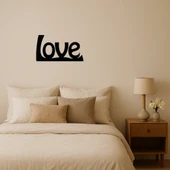 Aşk Temalı MDF Kalp Motifli Duvar Tablosu thumbnail 1