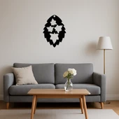 Ağaç Yaprakları Desenli MDF Duvar Tablosu thumbnail 4