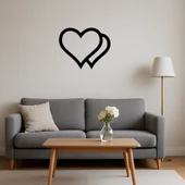 Sanatsal Kalp Detaylı MDF Duvar Sanatı thumbnail 2