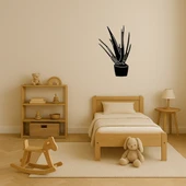 Aloe Vera Bitkisi MDF Dekoratif Tablo thumbnail 3