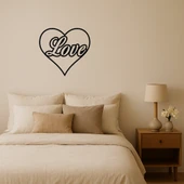 Kalp ve Aşk Temalı Dekoratif Tablo thumbnail 1