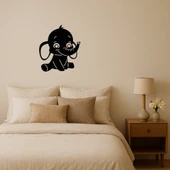 Fil Figürlü Dekoratif Duvar Tablosu thumbnail 1