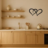 Aşkın İki Kalbi MDF Tablo thumbnail 2