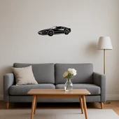 Retro Muscle Car Dekoratif Tablo thumbnail 4