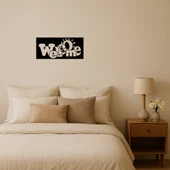 Güneş Motifli Hoş Geldiniz MDF Dekorasyon Tablosu thumbnail 1