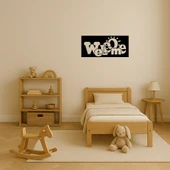 Güneş Motifli Hoş Geldiniz MDF Dekorasyon Tablosu thumbnail 3