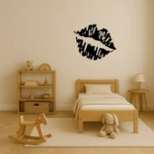 Öpücük İzi Temalı Dekoratif Tablo thumbnail 2