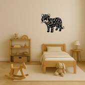 Leopar Çocuk MDF Duvar Sanatı thumbnail 3