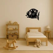 Deniz Balığı Tasarımlı Dekoratif Tablo thumbnail 3