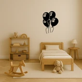 Balon Kutlaması Temalı MDF Dekoratif Tablo thumbnail 3